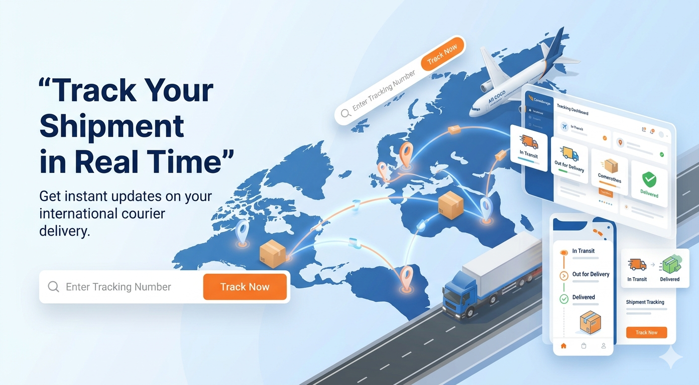 Track your shipment in real time